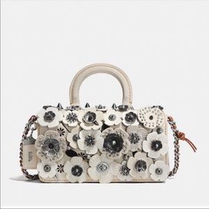 Coach 1941 double dinky tea rose bag